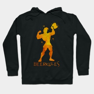 Beerkules - Craft Beer Enthusiast Wordplay Pun Hoodie